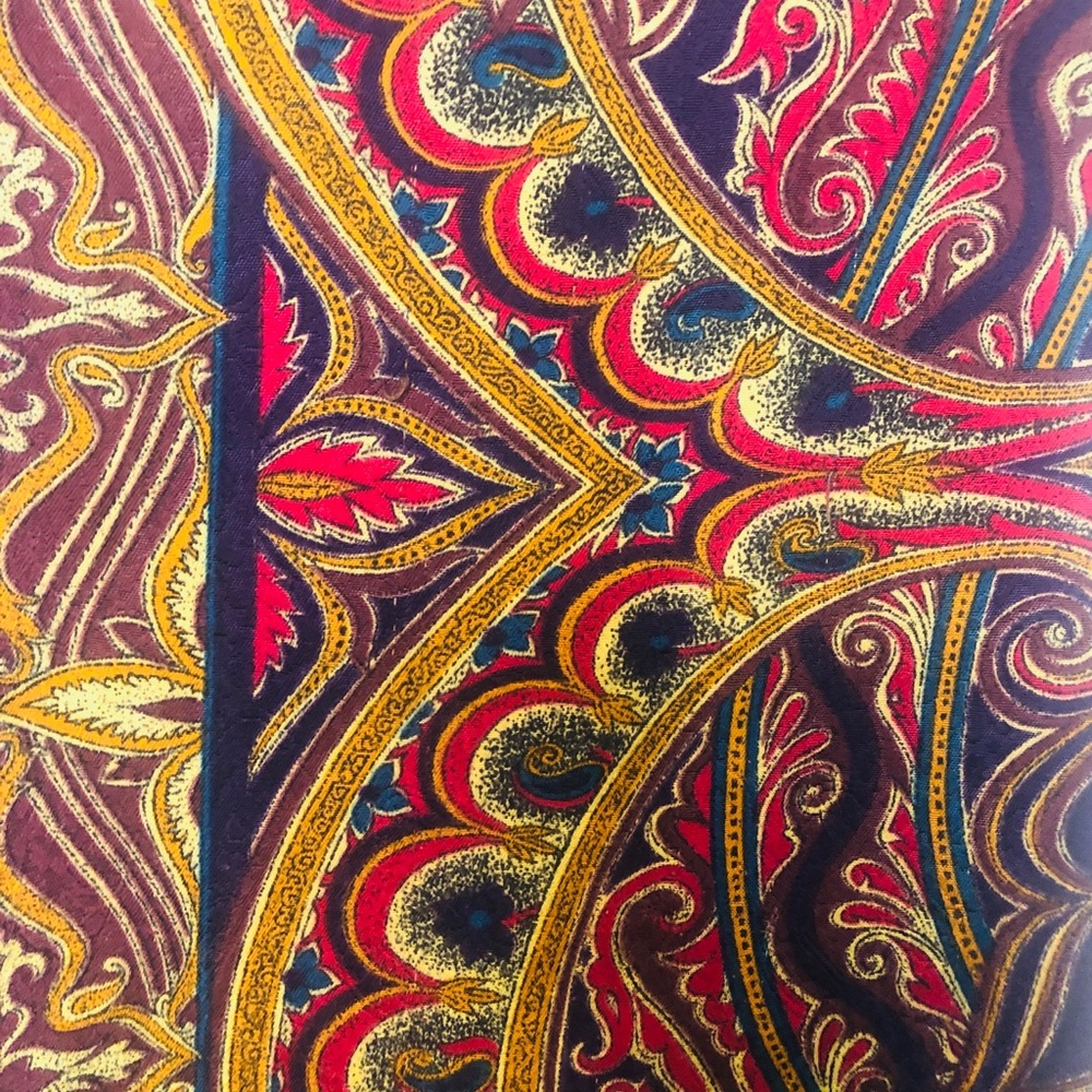 (FREE with purchase) Elegant Paisley Scarf with Rich Colors